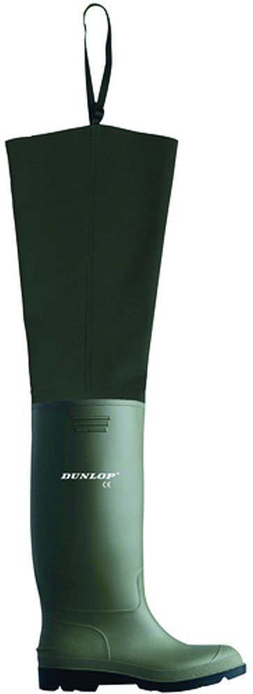Dunlop Pricemaster Thigh Wader lieslaarzen groen 45 heren