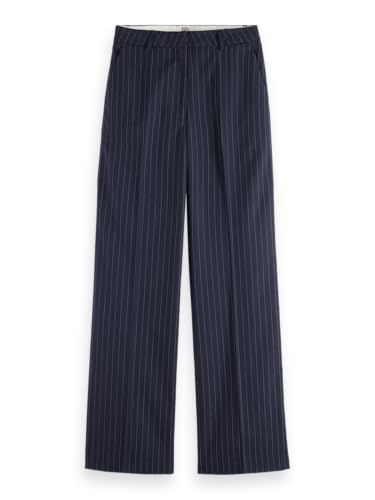 Scotch & Soda Core Edie Pants - Night Blue Pinstripe - 32W x 30L