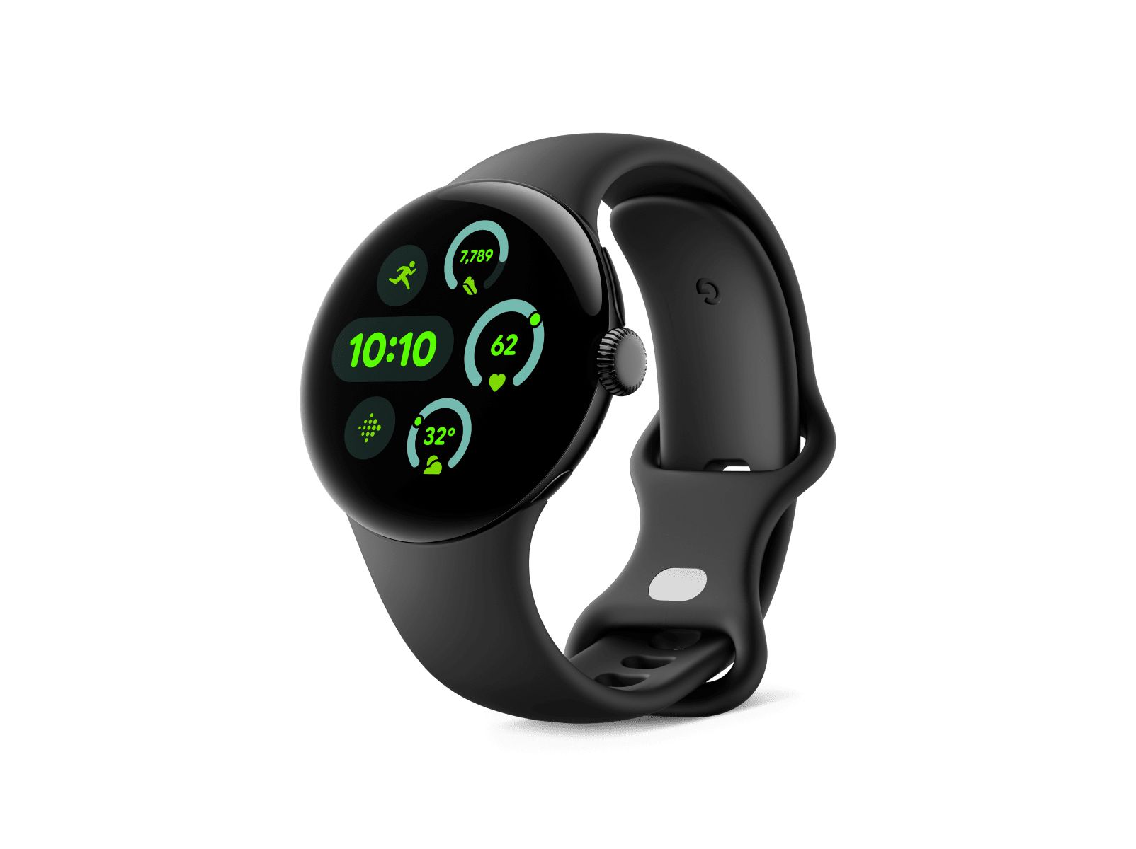Google Pixel Watch 3 (41mm) - Zwart - AMOLED - GPS - Wifi - Smartwatch