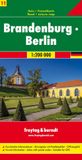 **BRANDENBURG KOMPASS Brandenburg - Berlin, Autokarte 1:200.000
