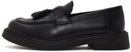 DERIMOD Instaploafers Met Kwastjes Zwart Leer
