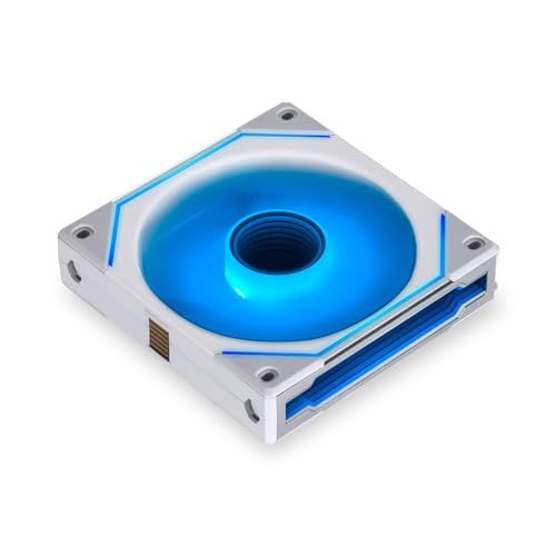 Lian-Li UNI FAN SL-INF 120 ARGB PWM, 3er Pack incl. controller - 120mm, weiß (UF-SLIN120-3W)