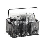 Mind Reader MESHBASKET-BLK Opbergmand van mesh, metaal, zwart
