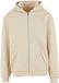 Build Your Brand Sweat à capuche zippé Coupe ample Sable L