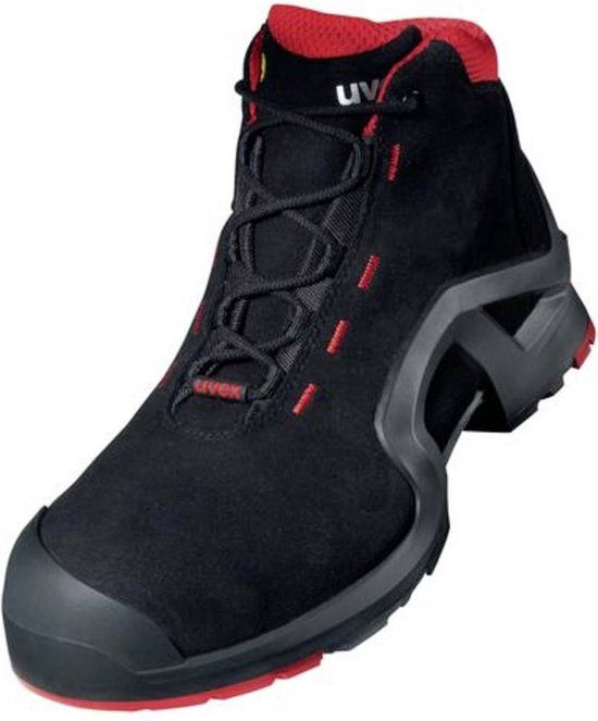 uvex 1 support 8517242 Hoge veiligheidsschoenen ESD S3 Schoenmaat (EU): 42 Rood/zwart 1 paar