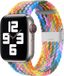 Techsuit ColorWoven Bracelet 22mm Nylon Heartbeat Violet pour Apple Watch