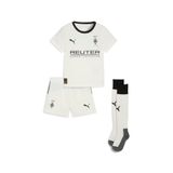 PUMA Minikit Home 25/26 Borussia Mönchengladbach Enfant, Vêtements, Blanc, 5-6Y