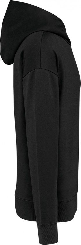 Kariban Oversized fleece sweater met capuchon K4018 - Black - M