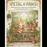 Petal & Paws A Garden Cottage Coloring Book