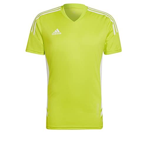 Adidas Condivo22, T-shirt, Team Semi Sol geel, L, man