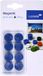 Legamaster Whiteboardmagneten 20mm Lega Blauw Blister à 8 Stuks