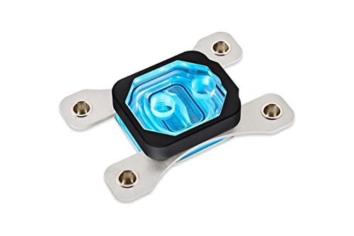 Aqua Computer cuplex kryos NEXT RGBpx AM4 - Acryl + 925 Silber, schwarz