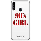 ERT GROUP mobiel telefoonhoesje voor Samsung A20S origineel en officieel erkend Babaco patroon 90's Girl 001