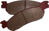 YMP Motor remblokken achterzijde Yamaha YP 250 1998 - 2013 YP250 275 remblok rem achter