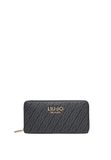 Liu Jo JEANS portemonnee XL Zip Around, zwart, AF6170 E1137