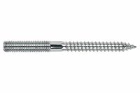 Index ES-DR Stokschroef M10 x 120 mm verzinkt, 15 stuks
