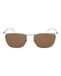 MONTBLANC Sunglasses MB0167S Zilver-bruin 55 Heren