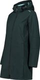 CMP Softshell Eden Dames Parka - Maat 36 - Polyamide - Herfst/Winter 2023