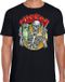 Bellatio Decorations Cheers / Proost skelet Halloween verkleed t-shirt zwart voor heren - horror shirt / kleding / kostuum / Halloween outfit XL