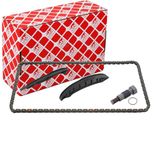 Febi Bilstein 47286 Stuurkettingset/stuurketting voor nokkenas, kettingschakelaantal 146, 1 stuk
