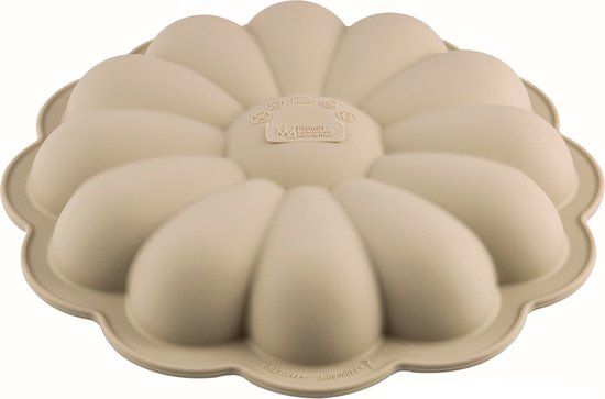 Silikomart Primavera Silicone 3D Design Mould - Round - 22cm - Light Grey