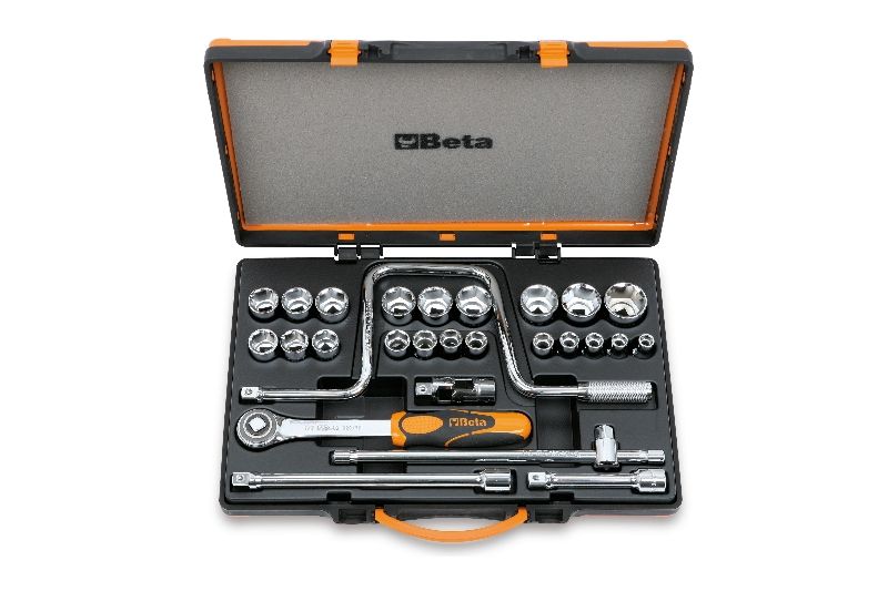 Beta 920A/C21 Doplsleutelset 1/2" 6-kant Metrisch 10-32 mm