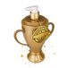 Accentra Zeepdispenser in beker design, handzeep World's Best in trofee-look, met 470 ml handzeep in pompdispenser, vloeibare zeep, geur: White Tea, cadeau-idee voor mama, papa, collega's en vrienden