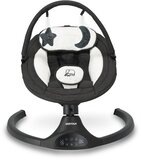 Deryan Baby Elektrische Wipstoel - Schommelstoel - Bluetoothfunctie, Speaker en Afstandsbediening - Zwart