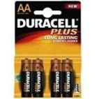 Duracell AA Alkaline Batteries - 4 Pack