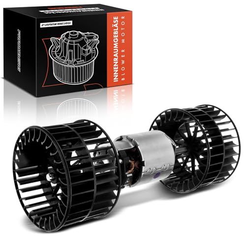 Frankberg Verwarmingsventilator, ventilatormotor, compatibel met 3-serie E30 1.6L-2.7L 1982-1994 Z3 Coupe E36 2.8L 3.0L 1998-2003 Z3 Roadster E36 1.8L-3.0L 1995-2003, vervanging 641111 373766