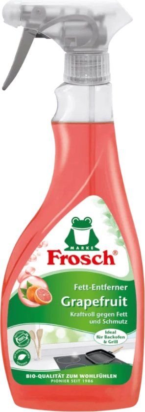 Frosch Keukenreiniger Vetverwijderaar Grapefruit, 500 ml