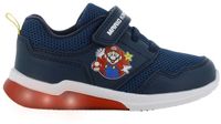 Leomil Super Mario - Schoenen voor jongens met lichtjes - Mario Sneakers voor kinderen met klittenband - Lichtgevende kindersneaker - Maat 27 - Blauw