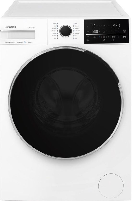 Smeg WNP96SLAAIN1 wasmachine Voorlader 9 kg 1600 RPM Wit