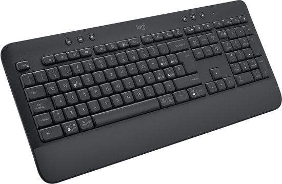 Logitech Signature K650 Toetsenbord QWERTY Italiaans Grafiet