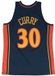Mitchell & Ness T-shirt de basketball GS Warriors Stephen Curry Bleu foncé Taille L