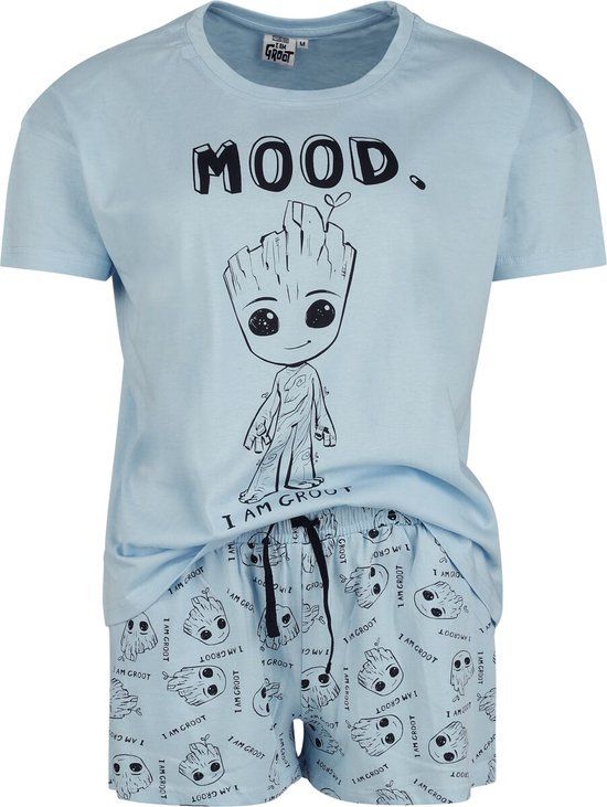 Guardians Of The Galaxy Mood Pyjama blauw Katoen - Vrouwen - S