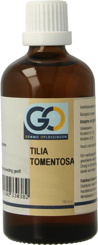 GO Gemmo Oplossingen GO Tilia tomentosa bio 100 Milliliter