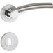 Hermat MIND Stainless Steel Door Holder, BB - Acier inoxydable mat pour porte de chambre