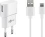 Goobay 45299 USB-C Oplader 5W Wit 1m