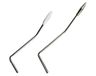Partsland tremolo arm 5.00 mm, witte knop