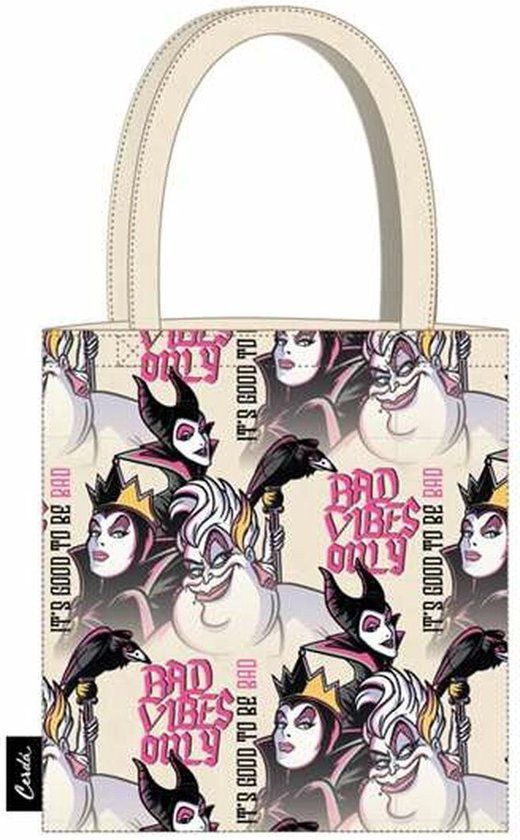 Disney Villains - Bad Vibes Only Unisex Schoudertas - meerkleurig