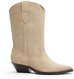 Sacha Beige Western Laarsjes Dames Suède Maat 40