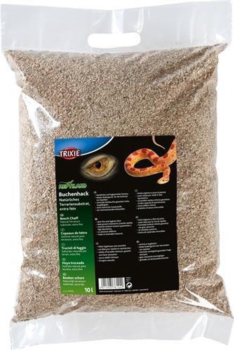 TRIXIE Reptiland Beukensnippers Natuurlijk Substraat Extra Fijn - 10 Liter