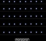 Monzana Lichtsnoer Kerst 600 LED´S - IP44 60m - Koud Wit