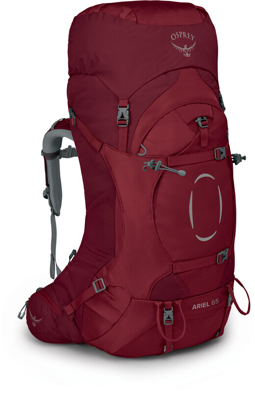 Osprey Ariel 65 Backpack Women, rood