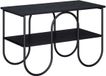vidaXL meuble TV 80 x 40 x 50 cm chêne noir bois d'ingénierie