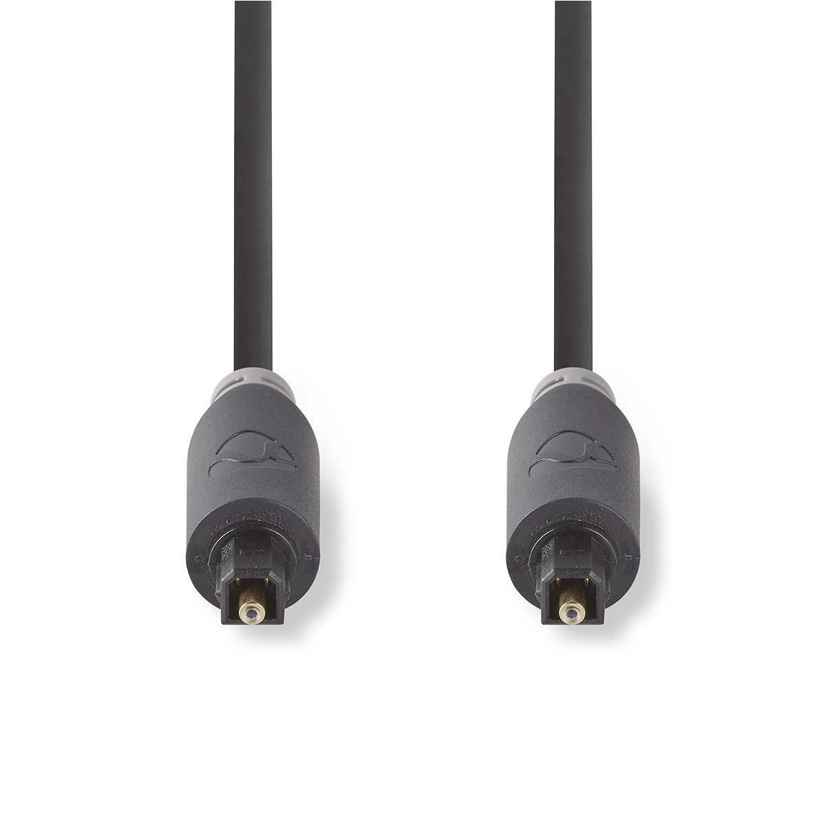 Nedis Optische Audiokabel - Toslink - Toslink - 3m - Antraciet