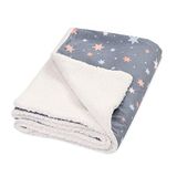 Julius Zöllner Jersey winterdeken Gr. 70/100 | Made in Germany | 100% katoen-jersey | Oeko-Tex® Standard 100 | Shiny Stars