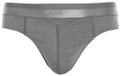 HOM HO1 mini briefs slip (1-pack) - herenslip met horizontale gulp - grijs