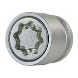 Farad 1-AD1/E StarLock 1CH set van 4 autowielsloten met moerklem en 1 sleutel